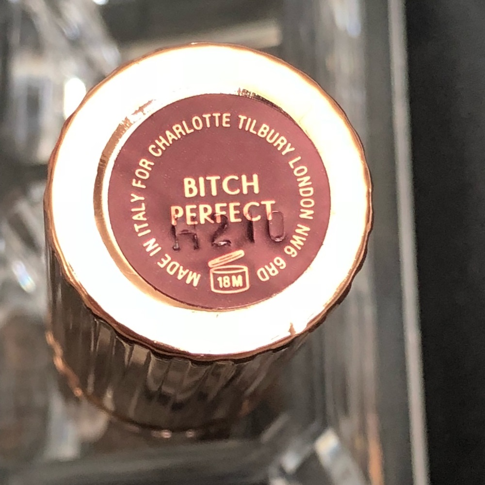 Charlotte Tilbury Lipstick Color: Bitch Perfect